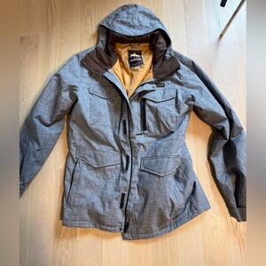 Burton Men's Gray Snowboard Jacket